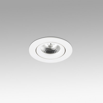 Faro - Indoor - Incasso - Nais Orientable FA LED - Runder Deckeneinbaustrahler - Weiß - LS-FR-02111001 - Superwarm - 2700 K - Diffused