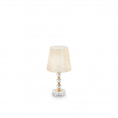 Ideal Lux - Provence - QUEEN TL1 MEDIUM - Tischleuchte - Goldfarben - LS-IL-077741