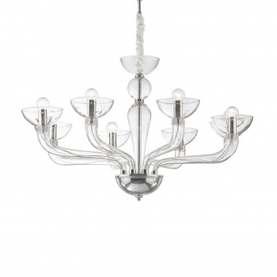Ideal Lux - Venice - CASANOVA SP8 - Pendelleuchte - Transparent - LS-IL-044255