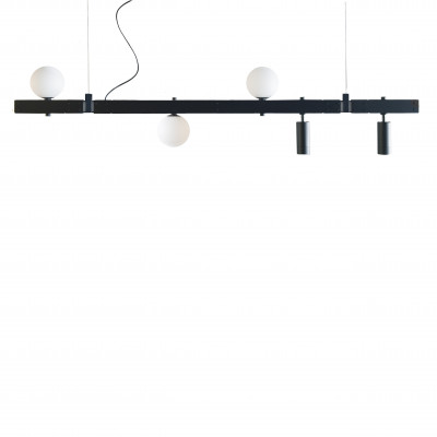 Karman - Karman lampade collezione - Stant linear SP - Matt-schwarz - LS-KR-SE264AAINT - Warmweiss - 3000 K - Diffused