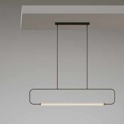 Lumen Center - Astolfo - Skylines SP M - Schwarz - LS-LC-SKY33103M - Superwarm - 2700 K - Diffused