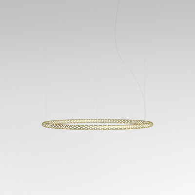 Rotaliana - Squiggle - Squiggle H2 LED SP M - Pendelleuchte - Goldfarben - LS-RO-1SQH200004ZL0 - Superwarm - 2700 K - Diffused