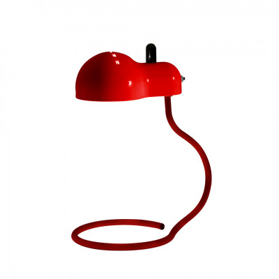 Stilnovo - Vintage - Minitopo TL - Design Tischlampe - Rot - LS-LL-9064