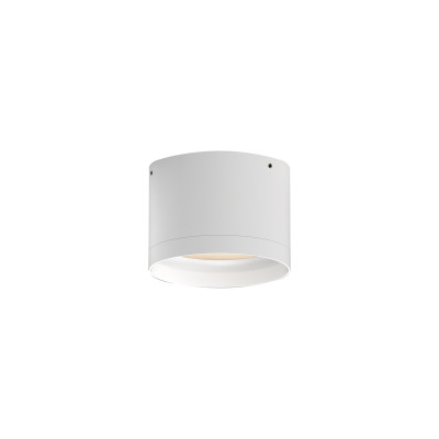 ACB - Technical lighting - Tech 10 PL LED - Ceiling light for bathroom small - White - Warm white - 3000 K - 120°