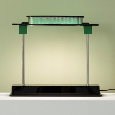 Artemide - Vintage - Vintage lamps - Pausania TL LED - Table lamp vintage - Black / green - LS-AR-1081010A - Super warm - 2700 K - Diffused