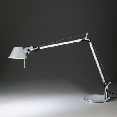 Artemide - Tolomeo - Tolomeo TL - Table lamp with adjustable arms - Aluminum - LS-AR-A001000-B1