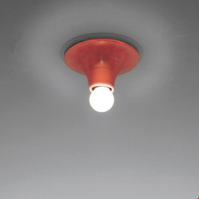 Artemide - Vintage - Vintage lamps - Teti PL - Vintage ceiling lamp - Orange - LS-AR-A048110