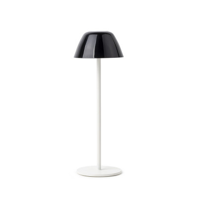 Emporium - Luminosa - Lucienne TL - Transportable lamp - White / black - LS-EM-120094010 - Warm white - 3000 K - Diffused