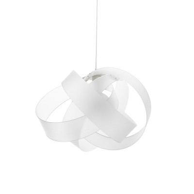 Emporium - Nuvola - Nuvola SP - Designer pendant lamp - Transparent white satin - LS-EM-120053001