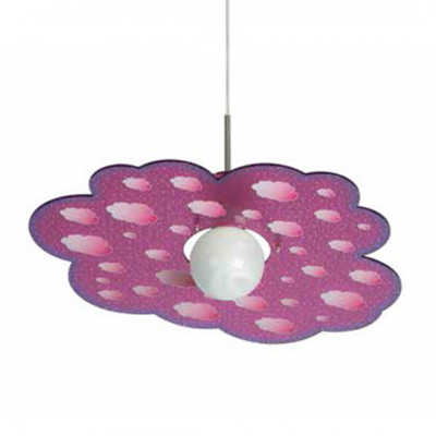 Emporium - Kids - Cloud SP - Design chandelier - Fuchsia - LS-EM-CL1534-49