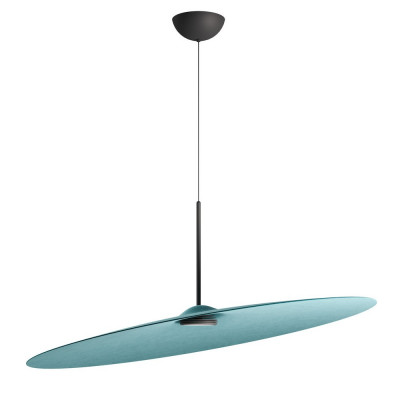 Fabbian - Enck&Glu - Acustica 120 SP - Sound absorbing lamp - Turquoise - LS-FB-F58A31-06 - Warm white - 3000 K - Diffused