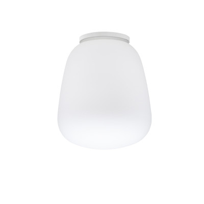 Fabbian - Lumi - Lumi Baka PL - Modern glass ceiling lamp - White - LS-FB-F07E07-01