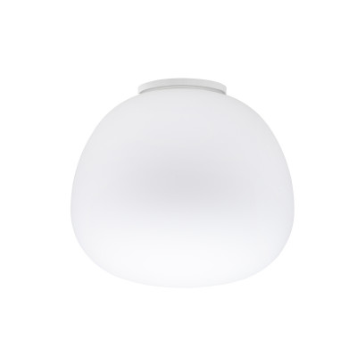 Fabbian - Lumi - Lumi Mochi PL LED - Blown white glass ceiling lamp - White - LS-FB-F07E13-01 - Warm white - 3000 K - Diffused
