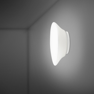 Fabbian - Lumi - Lumi Mycena AP PL LED M - LED wall/ceiling lamp - White - LS-FB-F07G41-01 - Warm white - 3000 K - Diffused
