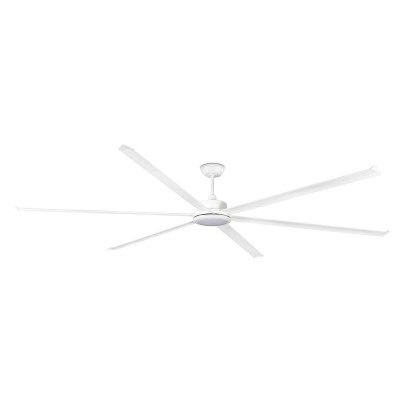 Faro - Indoor - Ceiling fans - Rotterdam 30 XXL VE LED - Ceiling fan with light - Matt white - LS-FR-34210-130 - Warm white - 3000 K - Diffused