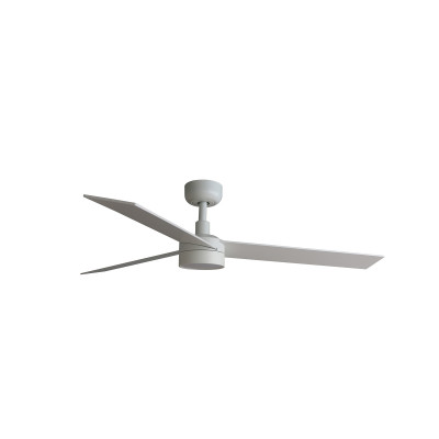 Faro - Indoor - Ceiling fans - Rudder L LED VE - Fan with light - Ash wood finish / matt white - Dynamic White - Diffused