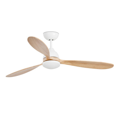 Faro - Indoor - Ceiling fans - Poros LED VE - Fan with light - Matt White - LS-FR-33524 - Super warm - 2700 K - Diffused