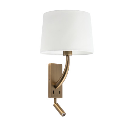 Faro - Indoor - Hotelerie - Rem-1 AP LED - Contemporary wall light - Gold/White - LS-FR-29683-2P0111
