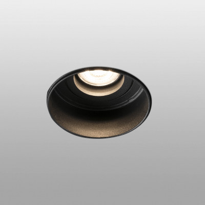 Faro - Indoor - Incasso - Hyde Round-1 FA RE - Round recessed spotlight without structure - Black - LS-FR-40111