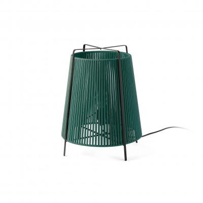 Faro - Indoor - Modern lights - Akane TL - Outdoor table lamp - Black/Green - ls-fr-71262