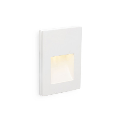 Faro - Indoor - Plas - Plas FA LED square - LED spotlight - White - LS-FR-63283 - Warm white - 3000 K - Diffused