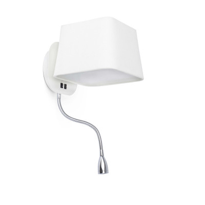Faro - Indoor - Sweet - Sweet AP R - Wall lamp and reading lamp - White - LS-FR-29950