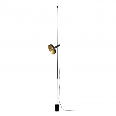 Faro - Indoor - Whizz - Whizz PT SP - Multifunction floor lamp - Black/Gold - ls-fr-20166-95