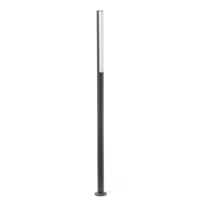 Faro - Outdoor - Cartago - Beret PT LED L - Outood LED pole lamp - Grey - LS-FR-75524 - Natural white - 4000 K - Diffused
