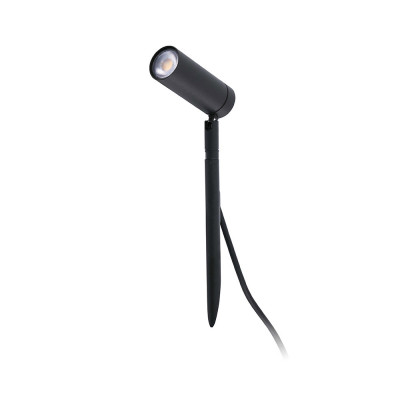 Faro - Outdoor - Garden - Seth-28 FA LED - LED floor spotlight with spike 28cm - Black - LS-FR-70227 - Super warm - 2700 K - 40°