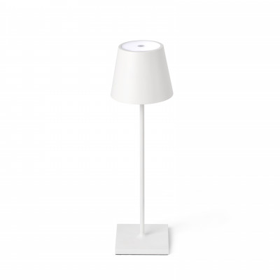 Faro - Outdoor - Portable - Toc TE LED - Portable table lamp with USB - White - LS-FR-70775 - Warm white - 3000 K - Diffused