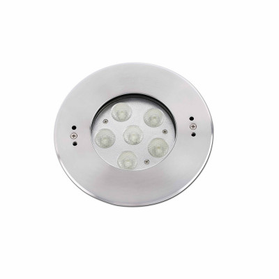 Faro - Outdoor - Tecno - Edel FA LED - Outdoor floor recessed spotlight LED - Nichel matt - LS-FR-70455 - Natural white - 4000 K - 30°