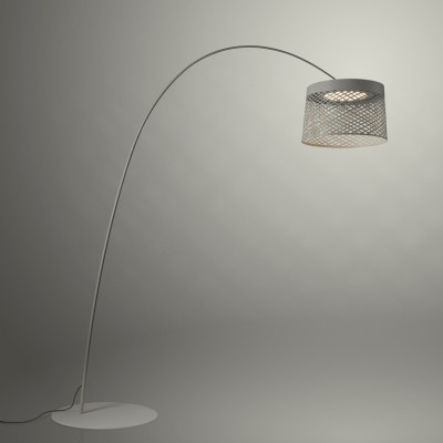 Foscarini - Twiggy - Twiggy Grid PT OUT - Outdoor floor lamp - Greige - LS-FO-290003-25 - Super warm - 2700 K - Diffused