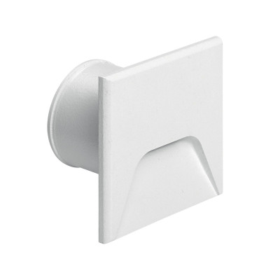 i-LèD Maestro - Envelope - Recessed wall spotlight Envelope-1 - powerLED 1 W 350 mA - White RAL 9003