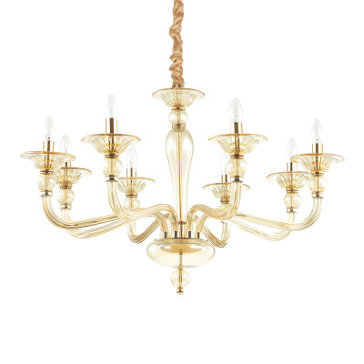 Ideal Lux - Venice - Danieli SP8 - Pendant lamp - Amber - LS-IL-159973