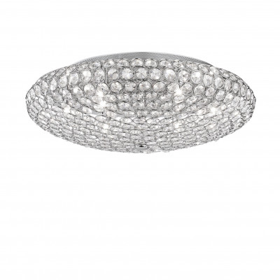 Ideal Lux - Diamonds - KING PL9 - Ceiling - Chrome - LS-IL-073255