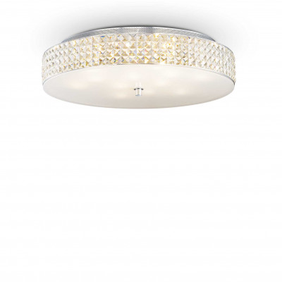 Ideal Lux - Diamonds - Roma PL12 - 12-lights ceiling lamp with crystals - Chrome - LS-IL-087870