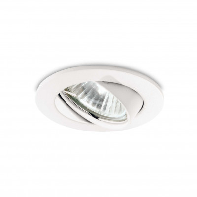 Ideal Lux - Downlights - Swing FI1 - Aluminium spotlight in various finishings - White - LS-IL-083179