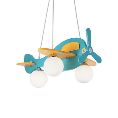 Ideal Lux - Fun - Avion-1 SP3 - Pendant lamp - Multicolor - LS-IL-136325