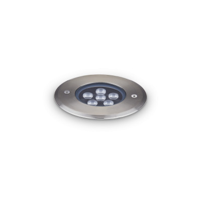 Ideal Lux - Garden - Floor FA M LED - Outdoor recessed spotlight - Steel - LS-IL-255668 - Warm white - 3000 K - 30°