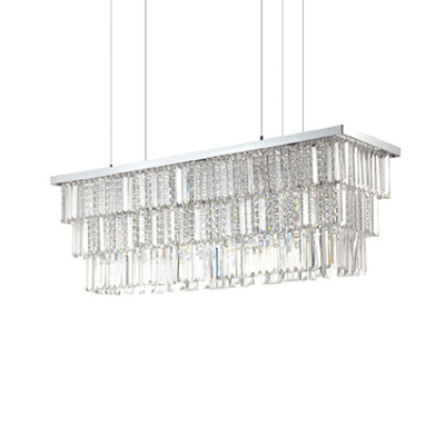Ideal Lux - Luxury - Martinez SP8 - Pendant lamp - Transparent - LS-IL-166360