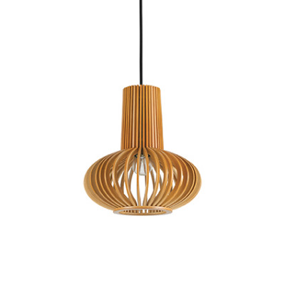 Ideal Lux - Nordico - Citrus-2 SP1 - Pendant lamp - Wood - LS-IL-159850