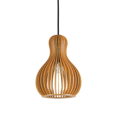 Ideal Lux - Nordico - Citrus-3 SP1 - Pendant lamp - Wood - LS-IL-159867