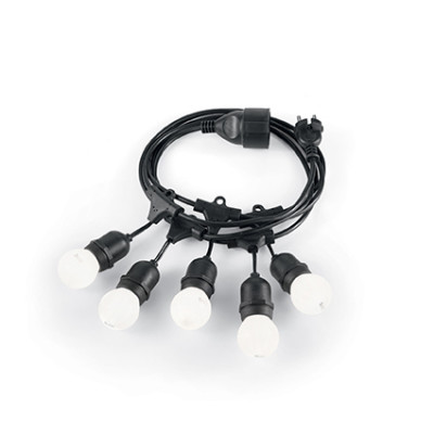 Ideal Lux - Outdoor - Fiesta SP5 - Pendant lamp - Black - LS-IL-159836