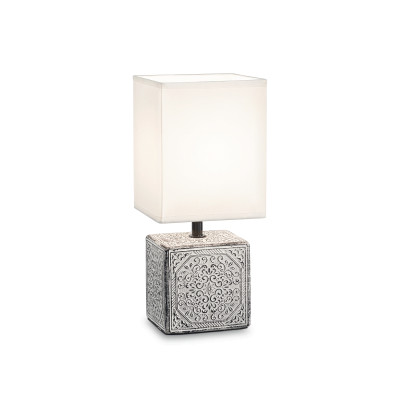 Ideal Lux - Provence - Kalì-1 TL1 - Design bedside lamp - White - LS-IL-245348