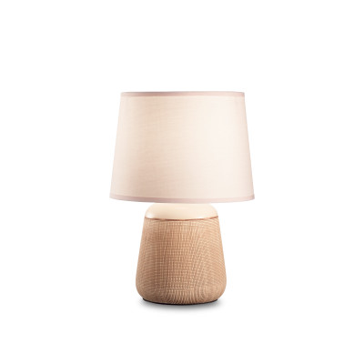 Ideal Lux - Provence - Kalì-2 TL1 - Small modern bedside lamp - Pink - LS-IL-245331