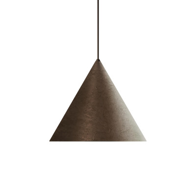 Il Fanale - Essential - Cone SP L- Iron suspension lamp - Iron - LS-IF-286-03-FF