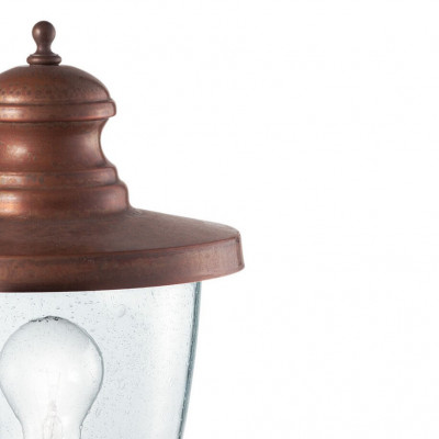 Il fanale - Borgo - Venezia TE XS - Garden pole in brass - Crystal/Copper - LS-IF-248-12-ORT