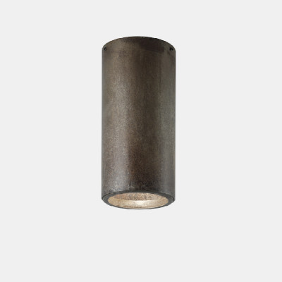 Il fanale - Essential - Girasoli PL M - Single light tubular ceiling light - Natural iron - LS-IF-208-02-FF