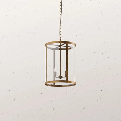 Il Fanale - London - London SP Tonda 30 - Suspension lamp vintage - Iron - LS-IF-205-35-FF