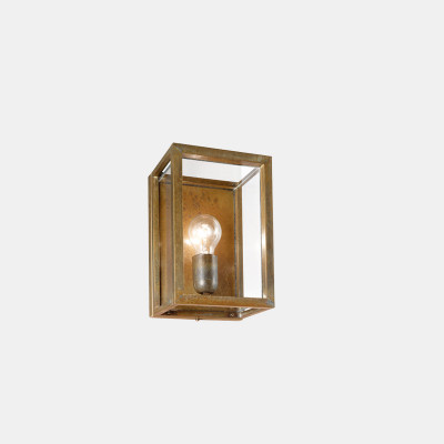 Il fanale - Quadro - Quadro AP M - Outdoor wall light - Brass - LS-IF-262-02-OT